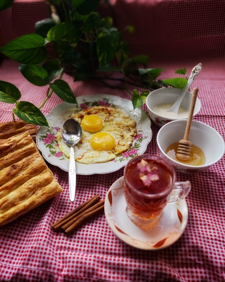 عکس صبحانه نوستالژی