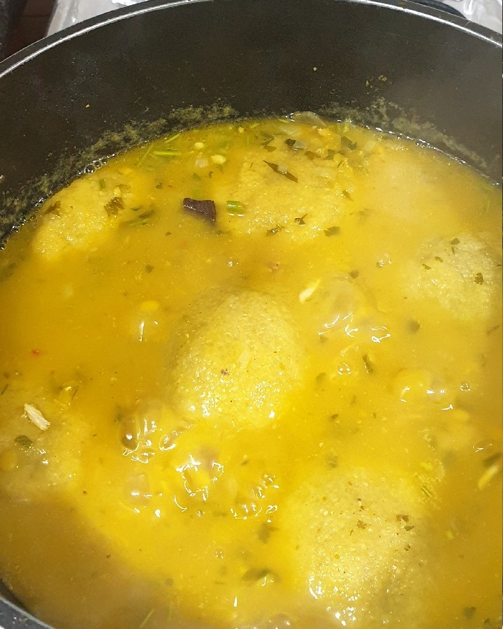 عکس کبه بلغور خورشتی (عراقی)