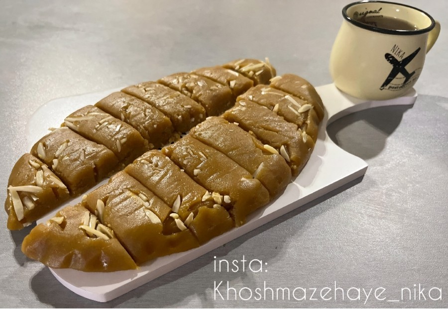 عکس #حلوا _نخودچی