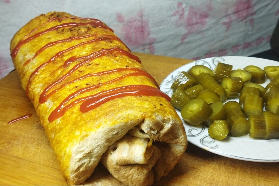عکس ساندویج سبزیجات