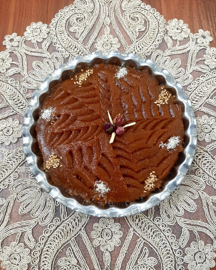 عکس حلوا شیرخشک عربی