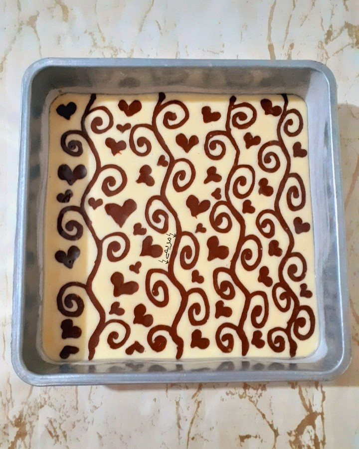 عکس کیک تخته ای 