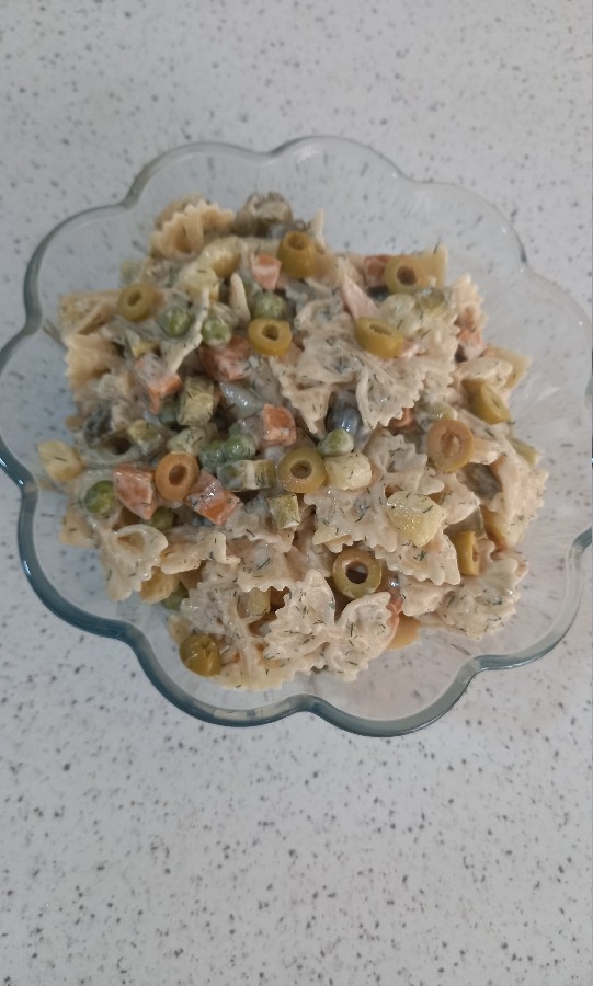 عکس سالاد ماکارونی