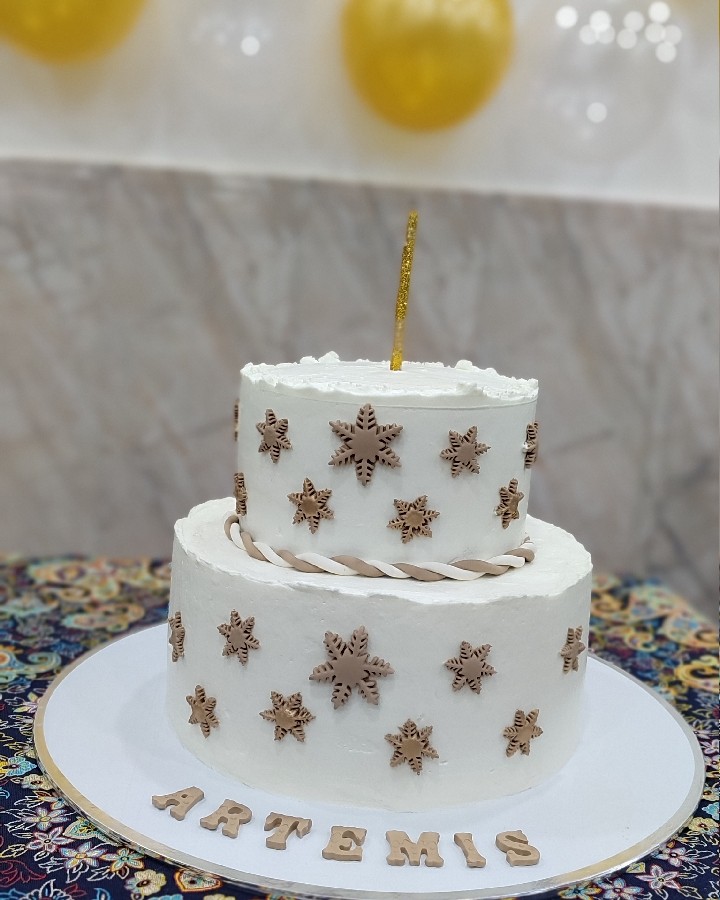 عکس کیک دوطبقه