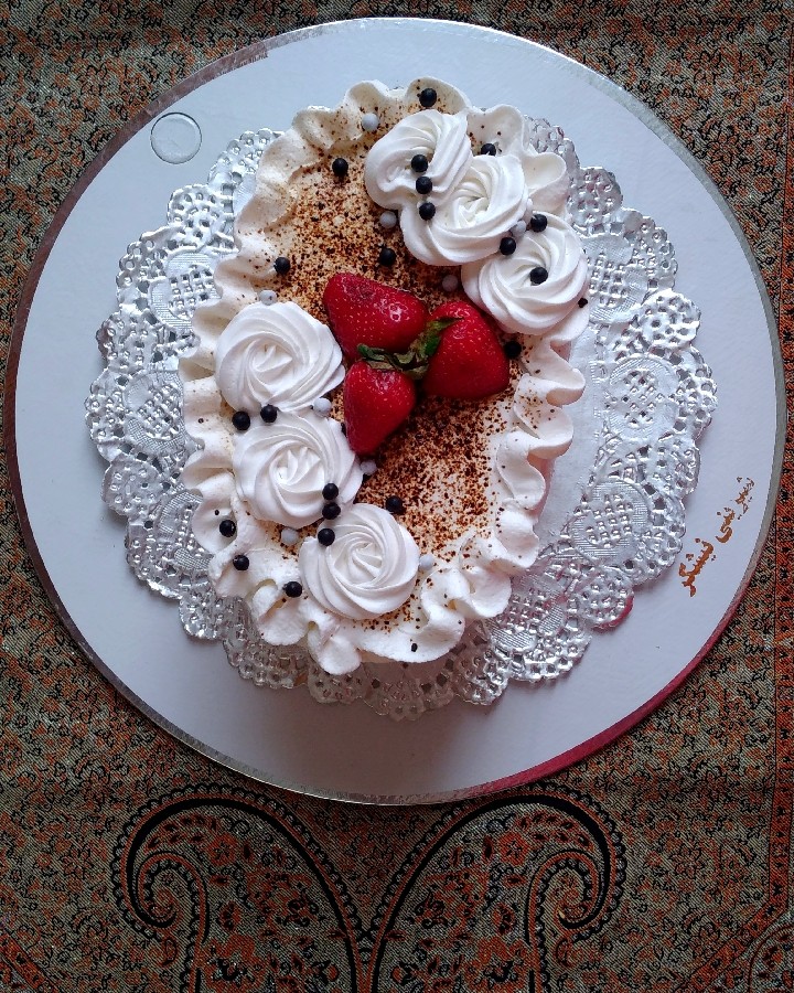 عکس کیک باعطر قهوه 