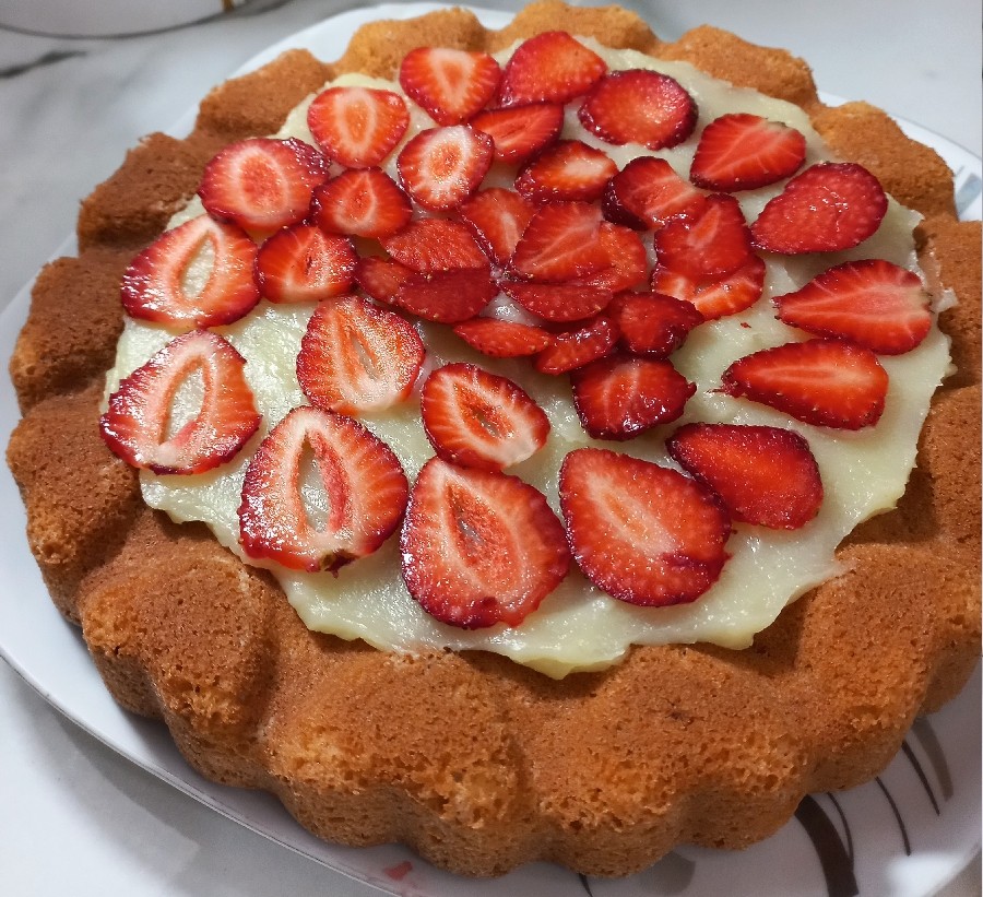 تارت کیک توت فرنگی