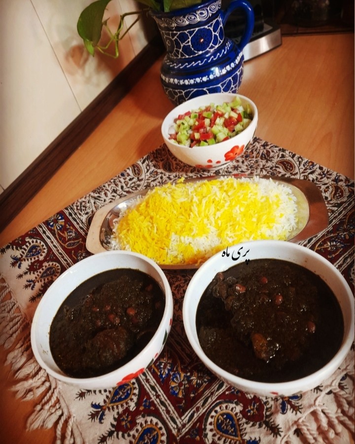 عکس خورشت سبزی 