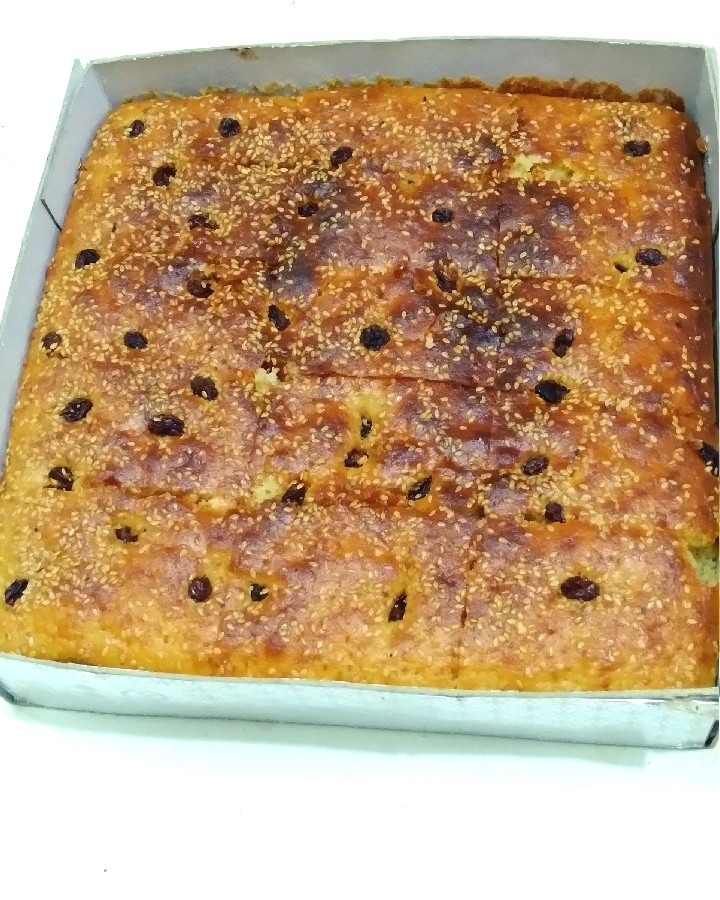 عکس کیک کشمشی