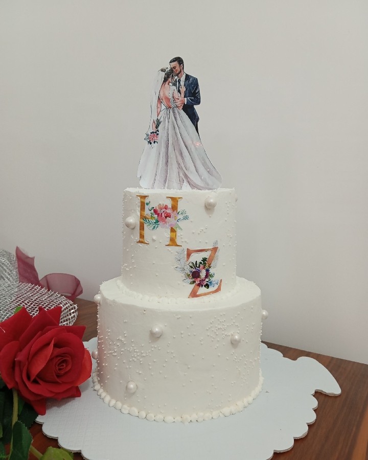 عکس کیک عروس