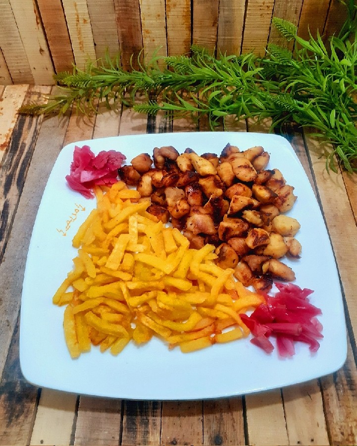 عکس مرغ سرخ کرده