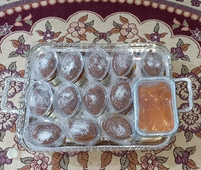 عکس حلوا نارگیلی