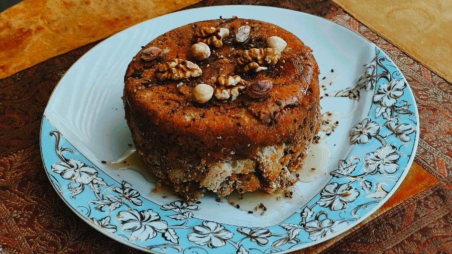 عکس صبحانه با نان تست