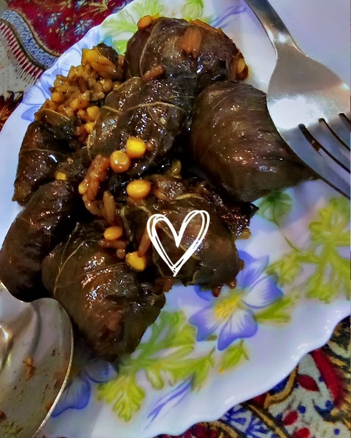 دلمه برگ مو 