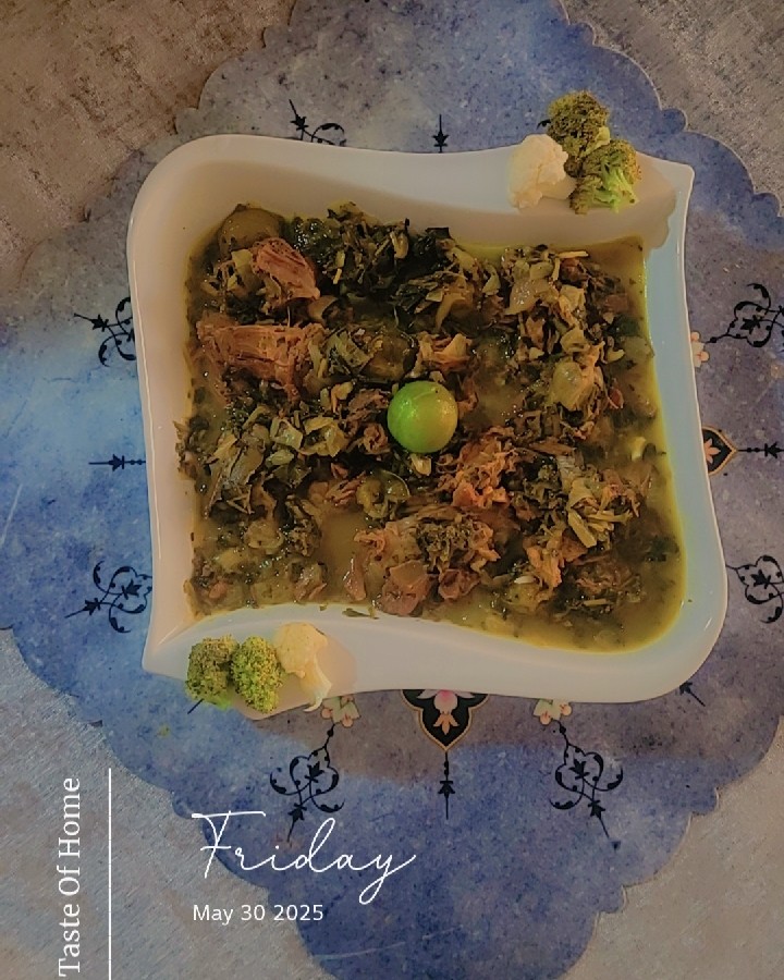 عکس خورش گوجه سبز