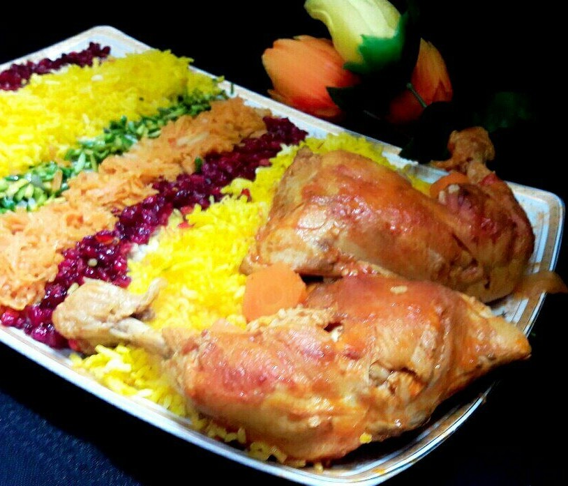 عکس زرشک پلو مجلسی ،باقالی خورش با ماهی