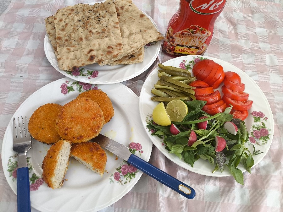 عکس ناگت خانگی مامان پز