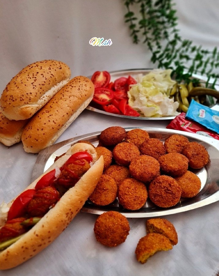 عکس فلافل ساده