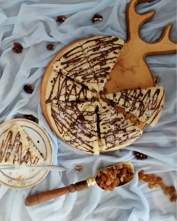 عکس کیک گردو
