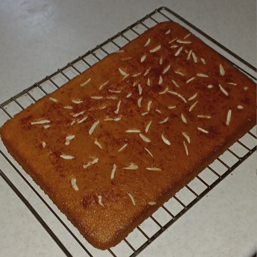 عکس کیک هل و زعفران 