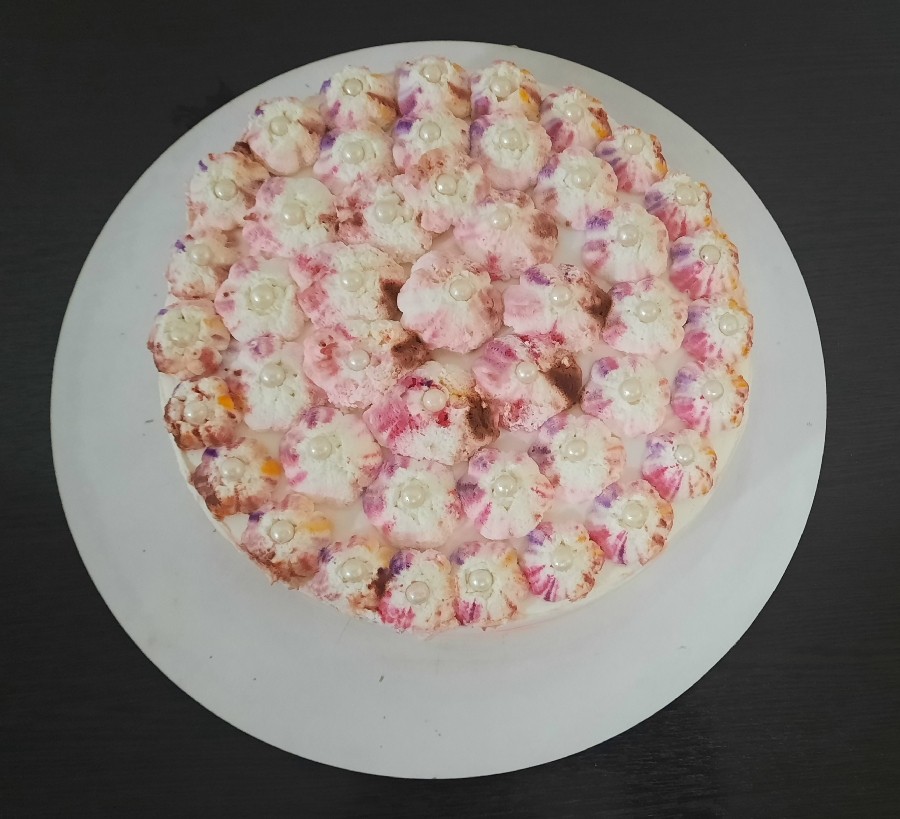 عکس کیک اسفنجی