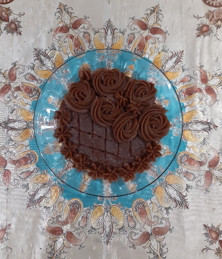 عکس حلوا آرد گندم مناسب ماسوره زدن