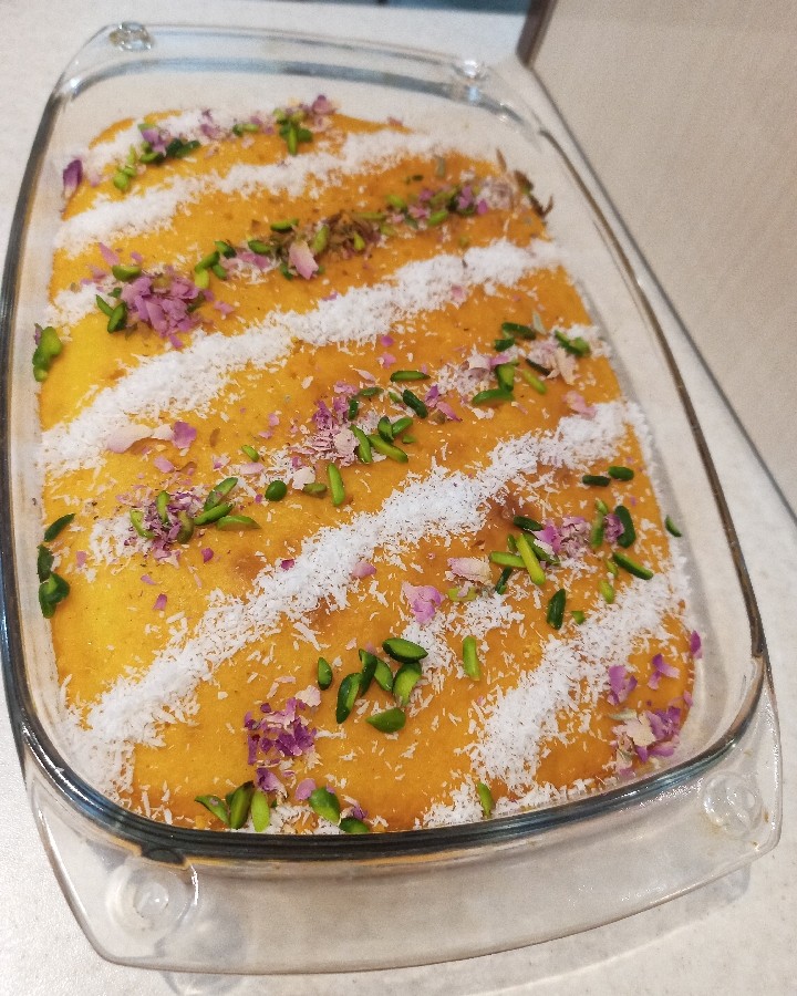 عکس کیک خیس سوهان وگز 