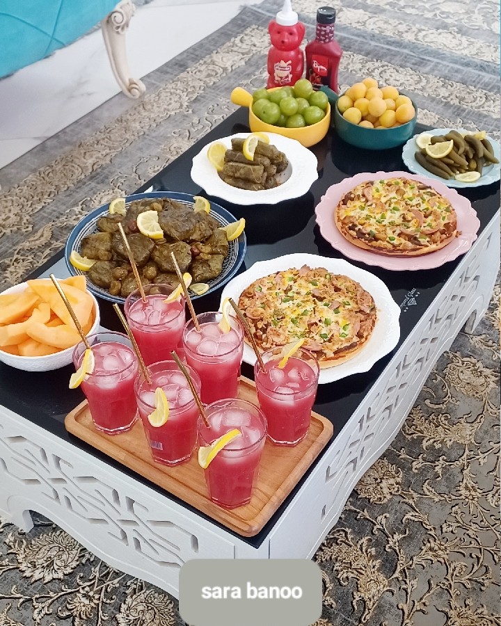 عکس میز عصرونه 