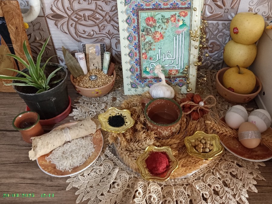 عکس سفره هفت سین 1404