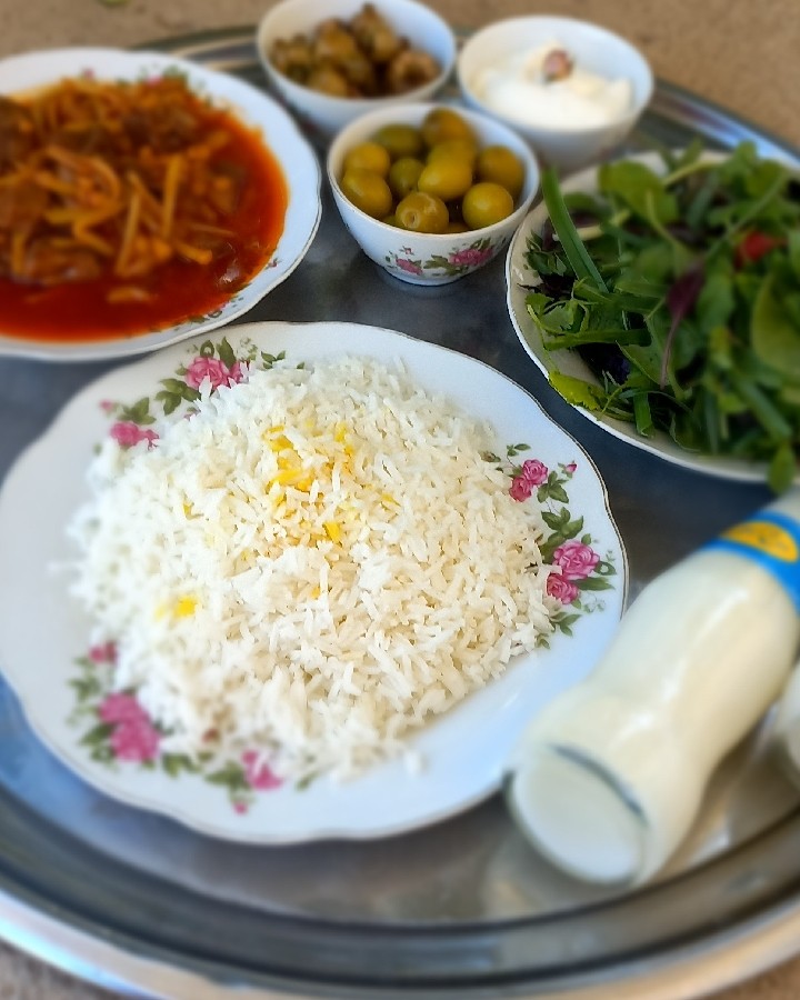 عکس خورشت کنگر
