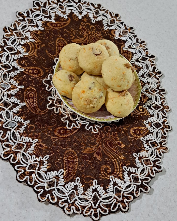 عکس کوکی هویج وگردو