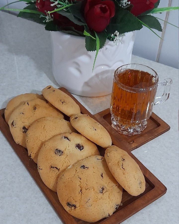 عکس کلوچه کشمشی