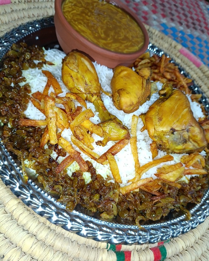 عکس مرغ سرخ شده