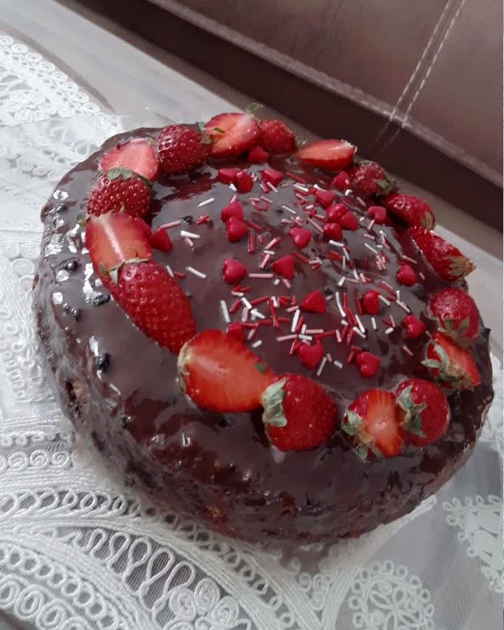 عکس کیک شکلاتی