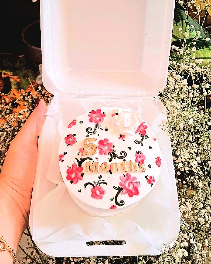 عکس بنتو کیک ماهگرد نوزاد