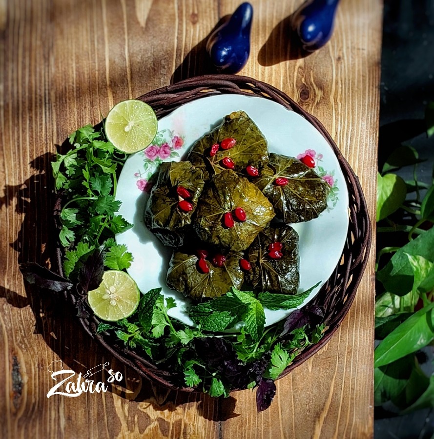 عکس دلمه برگمو
