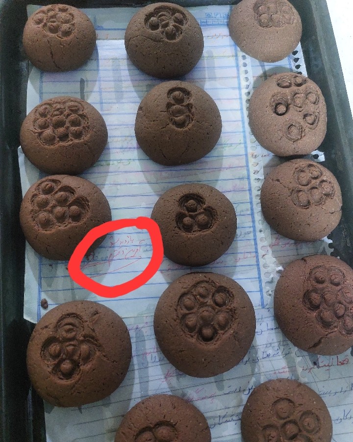 عکس کوکی شکلاتی ساده