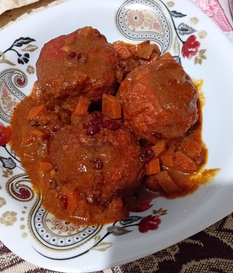 عکس کوفته سماق 