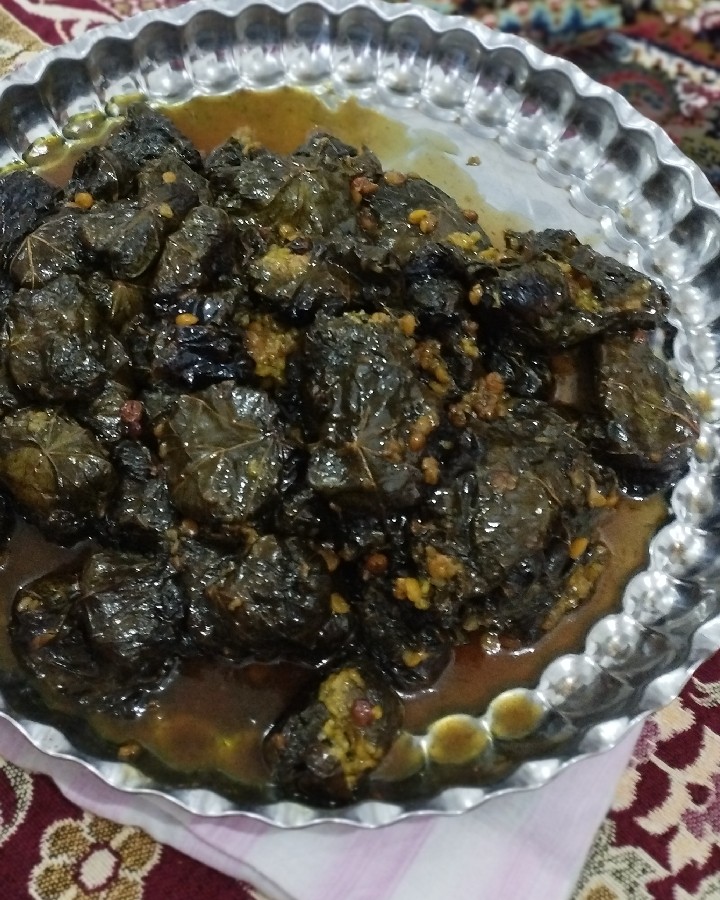 عکس دلمه برگ مو 