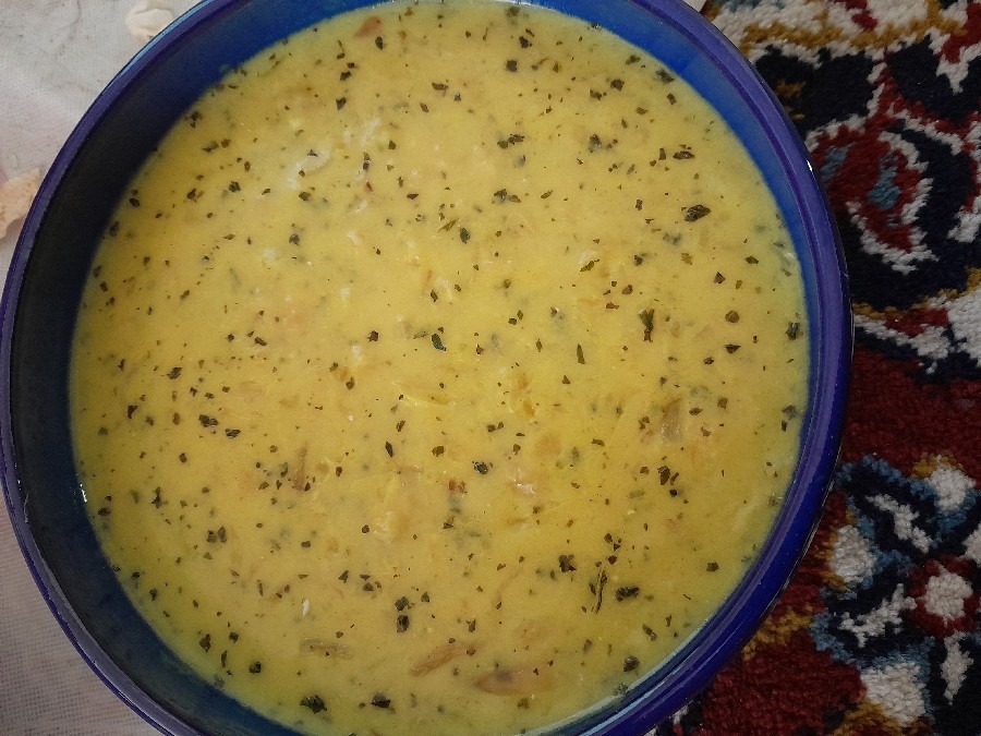 عکس آش جو