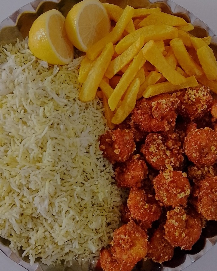 عکس میگو سوخاری⁦^⁠_⁠^⁩