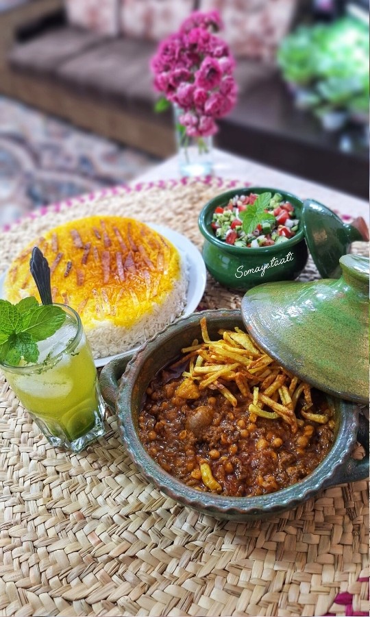 عکس قیمه رشتی