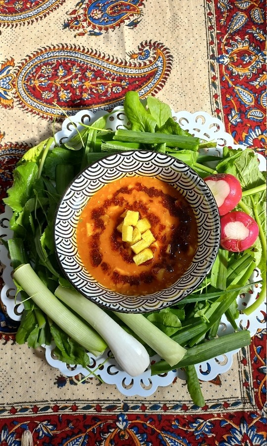 عکس خوراک دال عدس