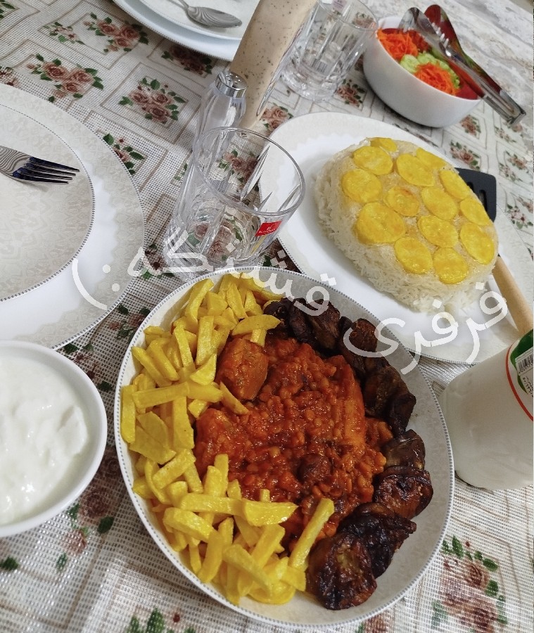 عکس قیمه بادمجون?