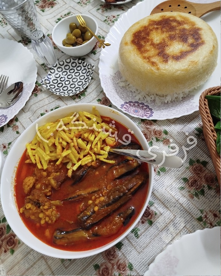 عکس قیمه بادمجان ?