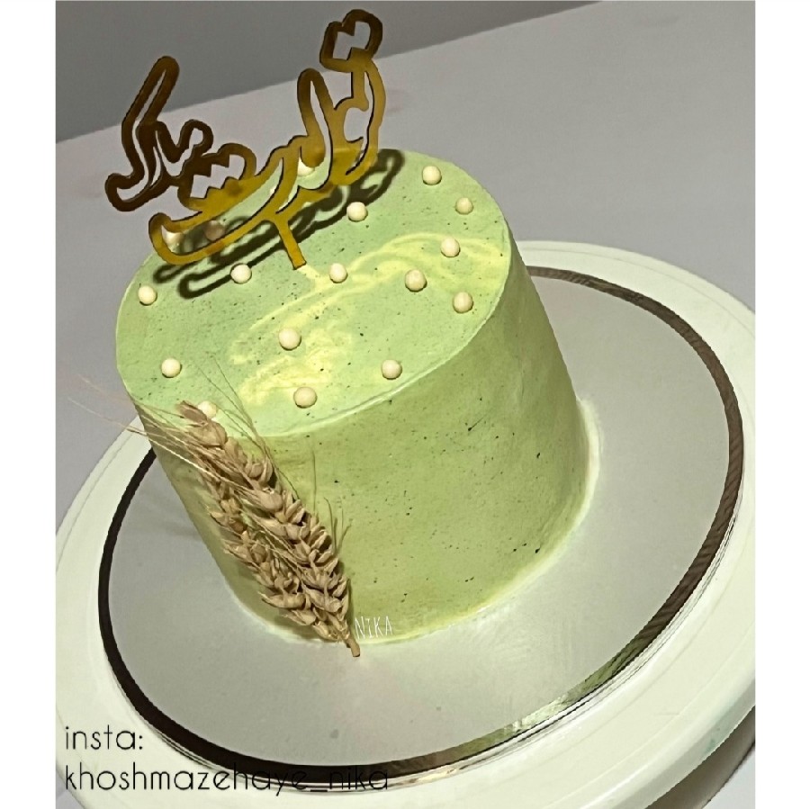 عکس #کیک _شکلاتی_ خامه ای