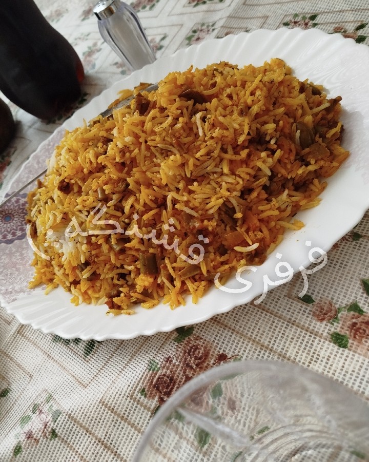 عکس لوبیا پلو ?