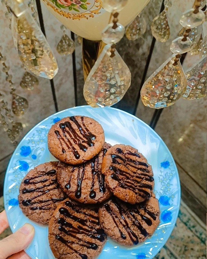 عکس کوکی شکلاتی