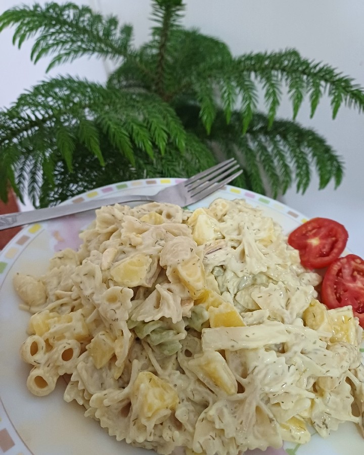 عکس سالاد ماکارانی?