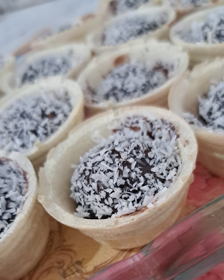 عکس توپک شکلاتی 