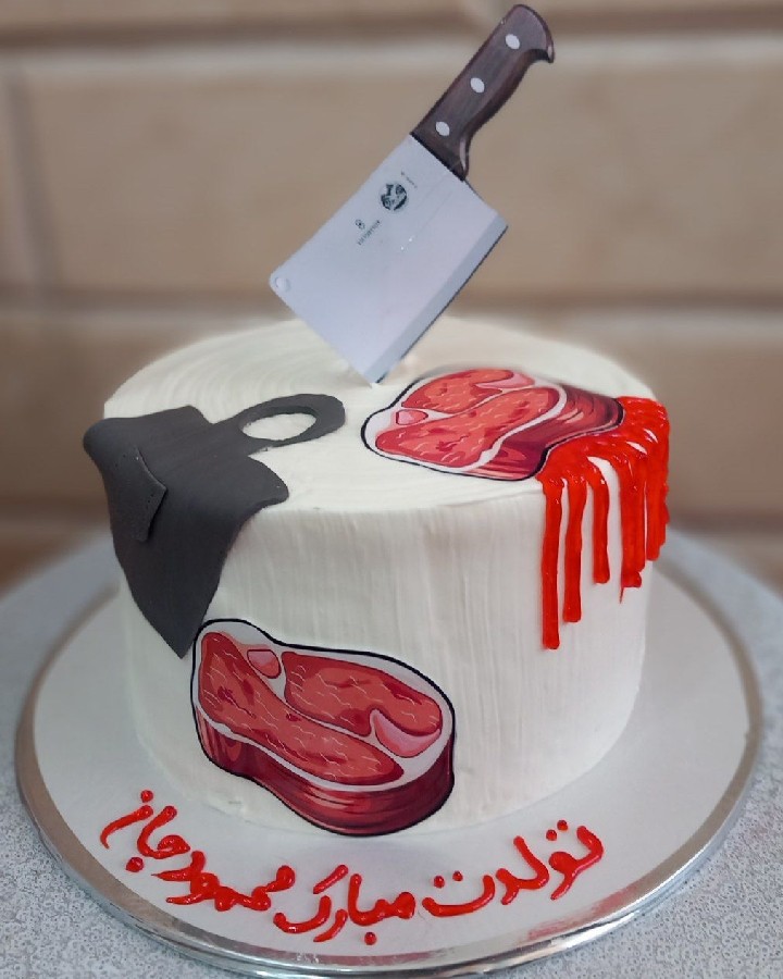 عکس کیک تم قصاب